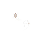 Messika Einzelner My Twin Ohrclip PS 1 (07442-PG) aus Roségold mit Diamant
