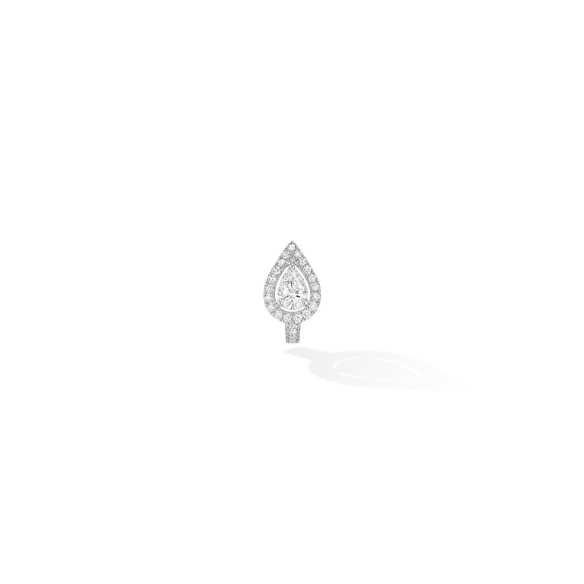 Messika Einzelner My Twin Ohrclip PS 1 (07442-WG) aus Weißgold mit Diamant