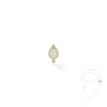 Messika Einzelner My Twin Ohrclip PS 1 (07442-YG) aus Gelbgold mit Diamant