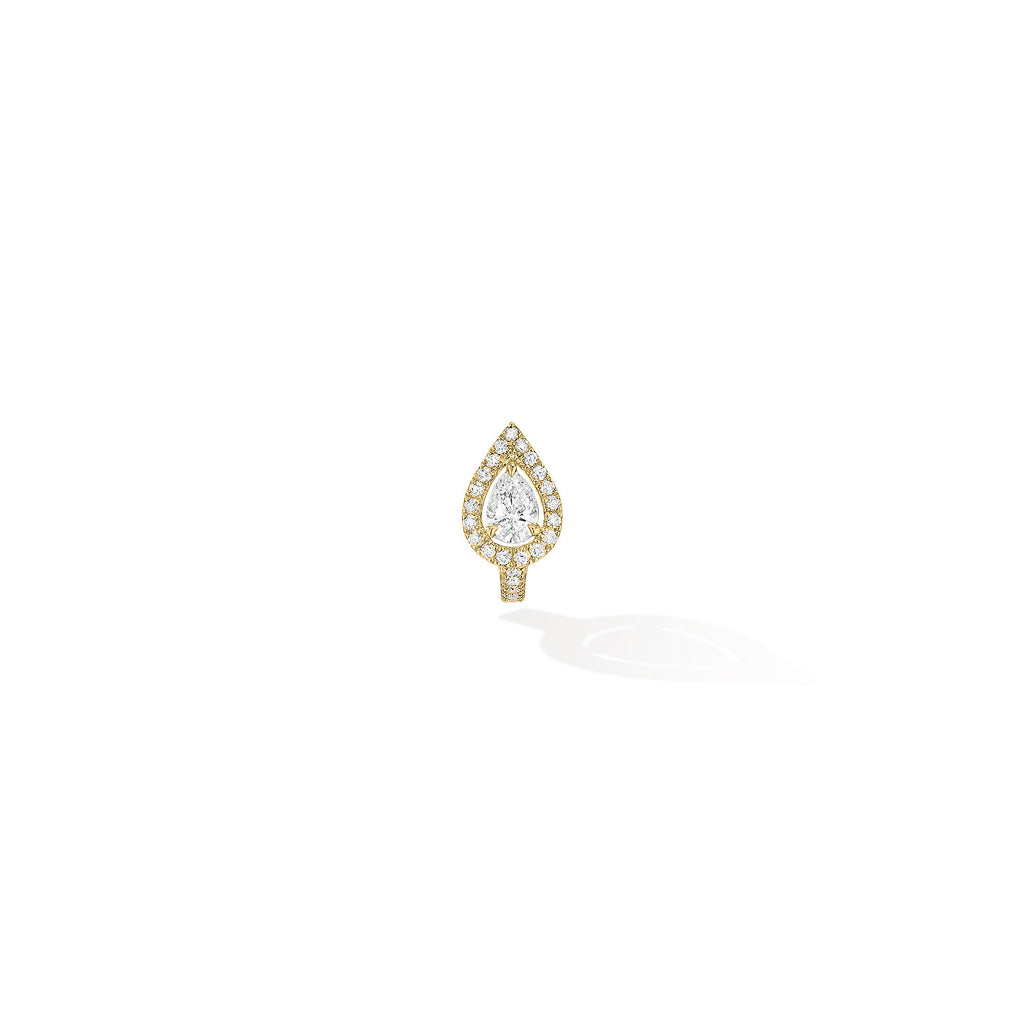 Messika Einzelner My Twin Ohrclip PS 1 (07442-YG) aus Gelbgold mit Diamant