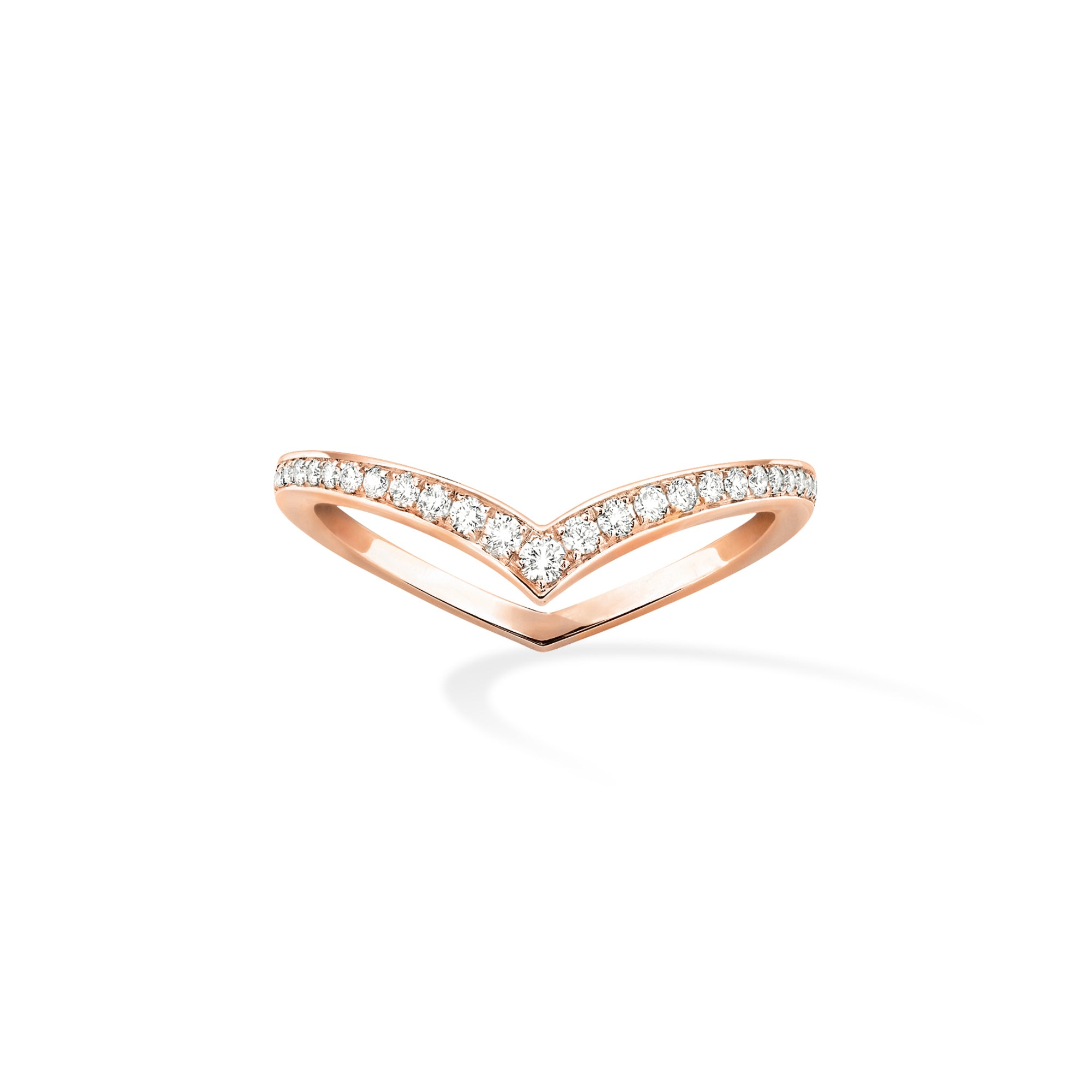 Messika Fiery Diamant-Ehering (12088-PG) aus Roségold mit Diamant