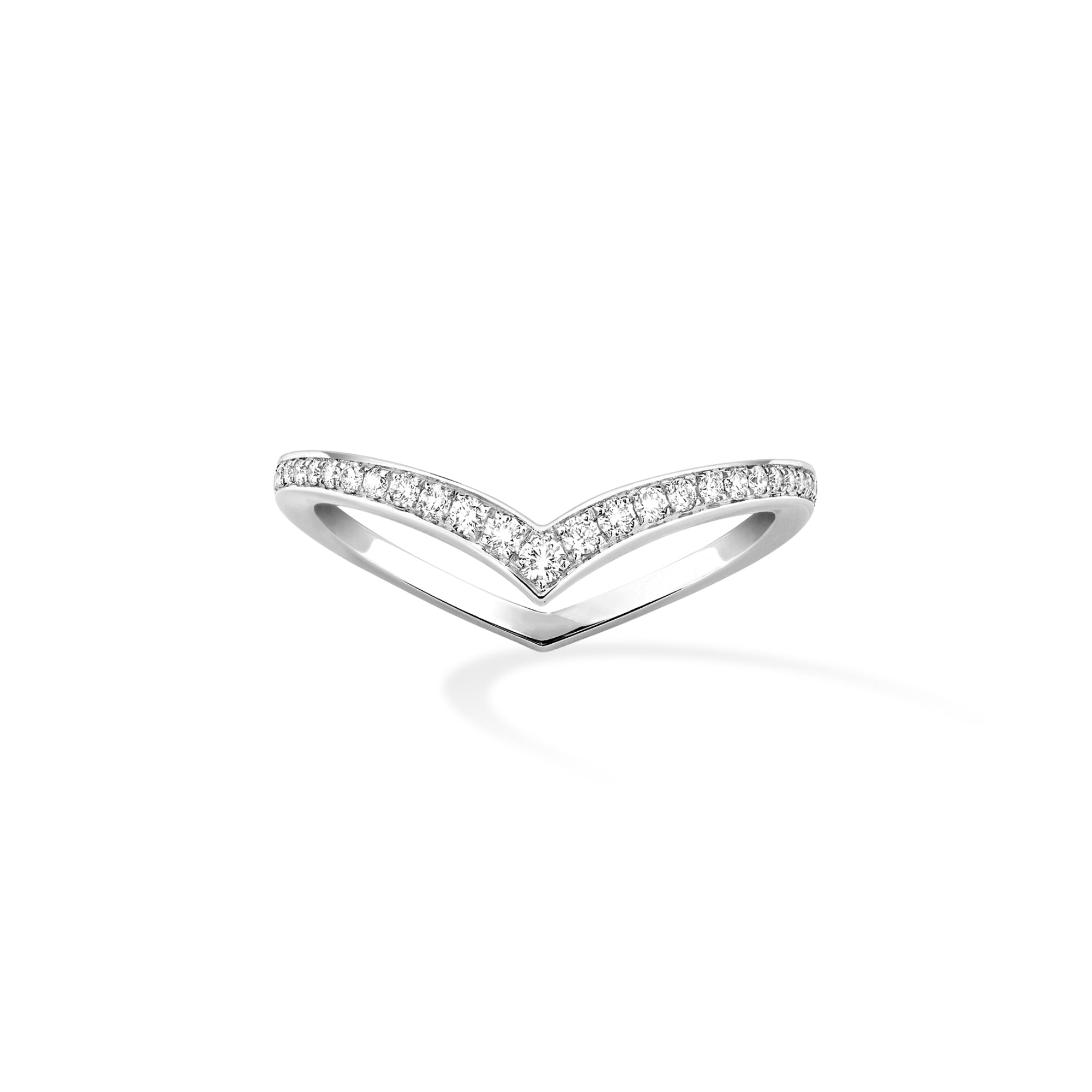 Messika Fiery Diamant-Ehering (12088-WG) aus Weißgold mit Diamant
