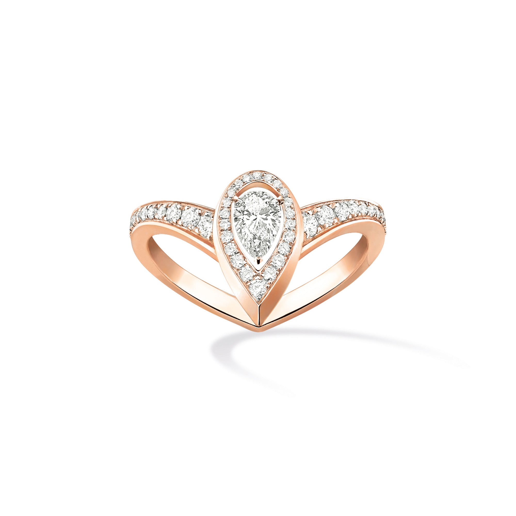 Messika Fiery Diamantring (12086-PG) aus Roségold mit Diamant