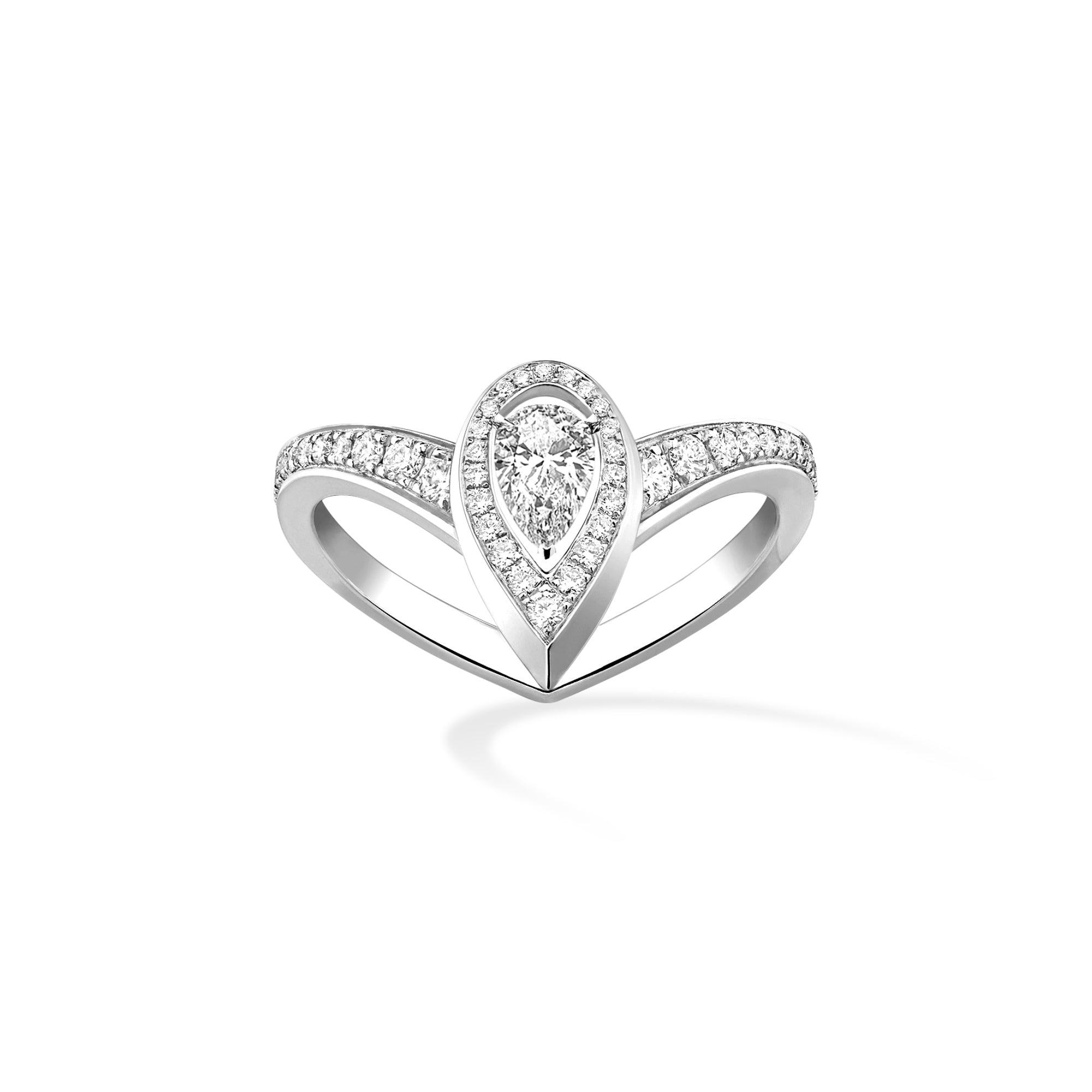 Messika Fiery Diamantring (12086-WG) aus Weißgold mit Diamant
