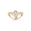 Messika Fiery Diamantring (12086-YG) aus Gelbgold mit Diamant