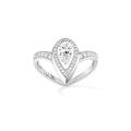 Messika Fiery Diamantring (12331-WG) aus Weißgold mit Diamant