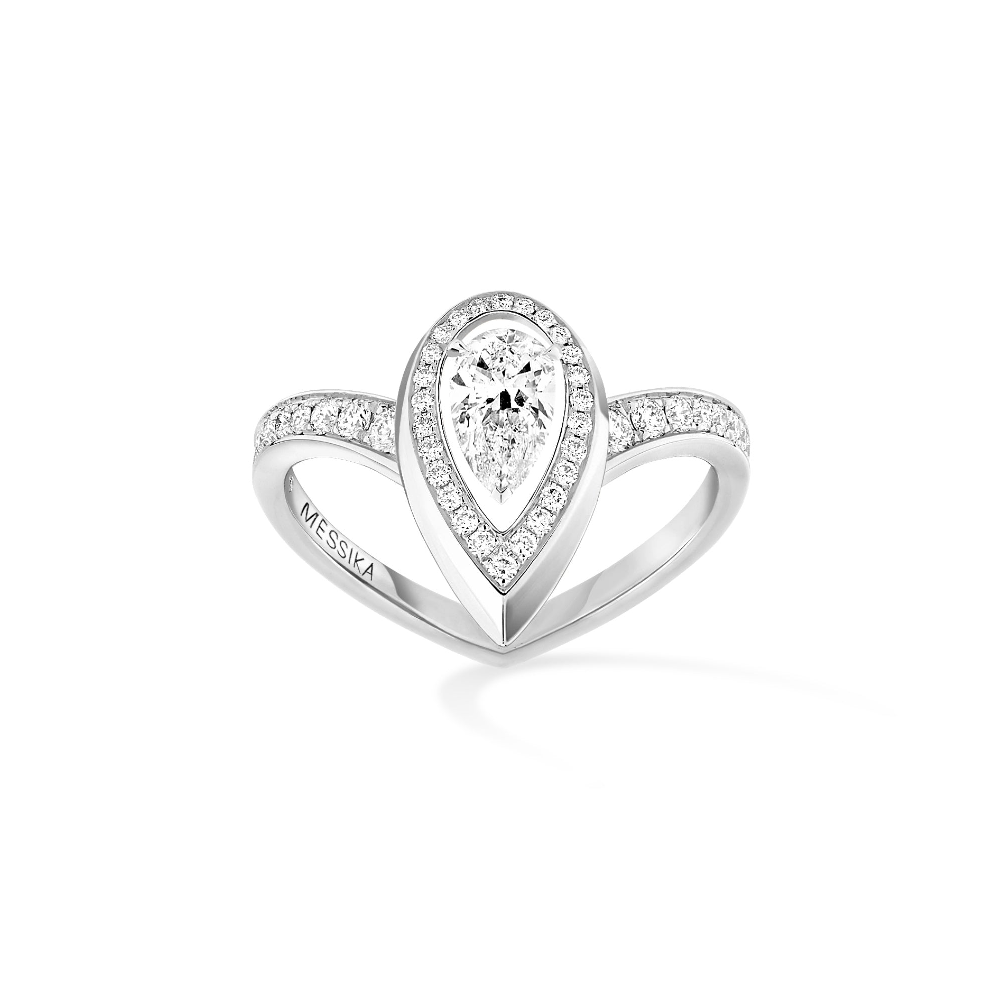 Messika Fiery Diamantring (12331-WG) aus Weißgold mit Diamant