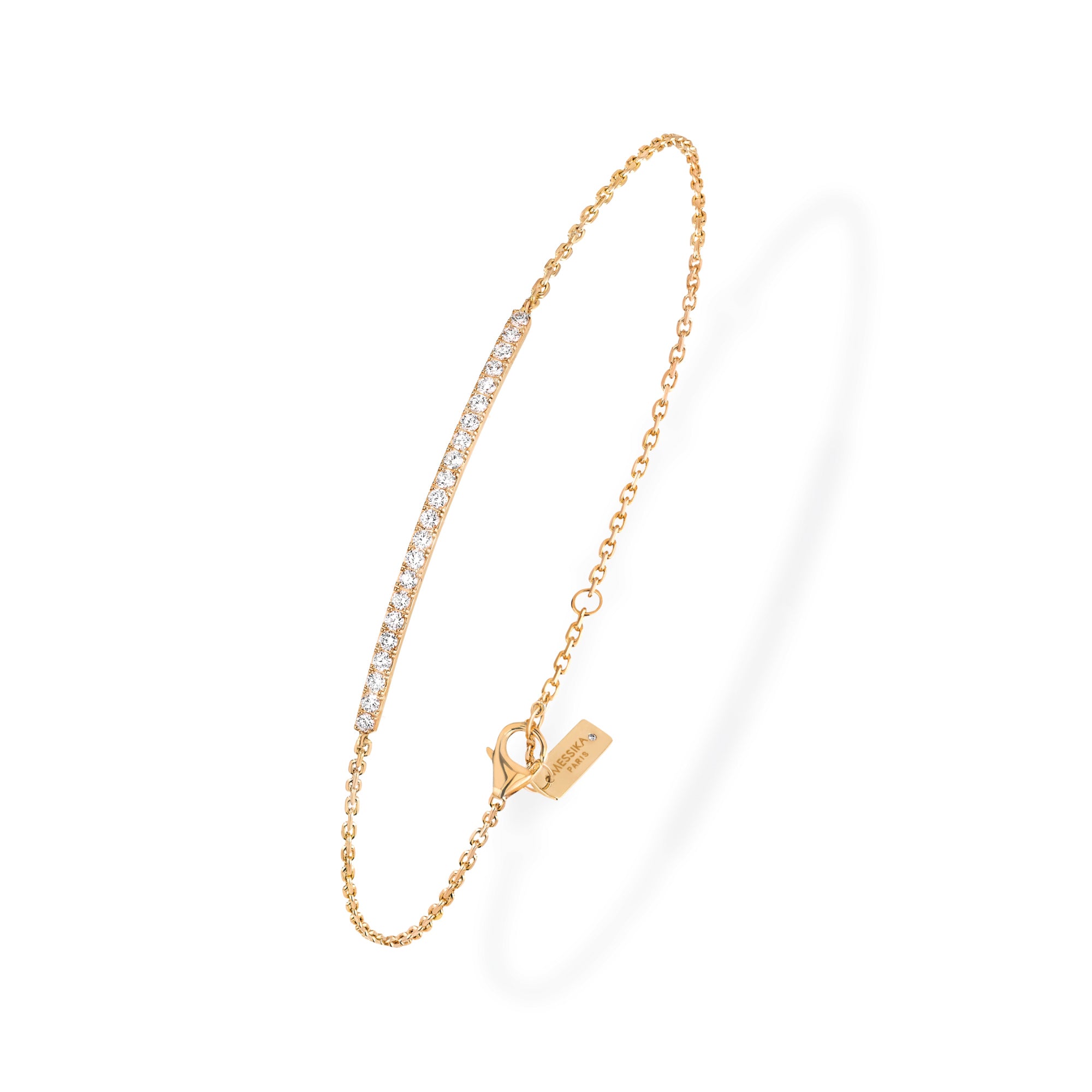 Messika Gatsby Barrette (05446-YG) aus Gelbgold mit Diamant