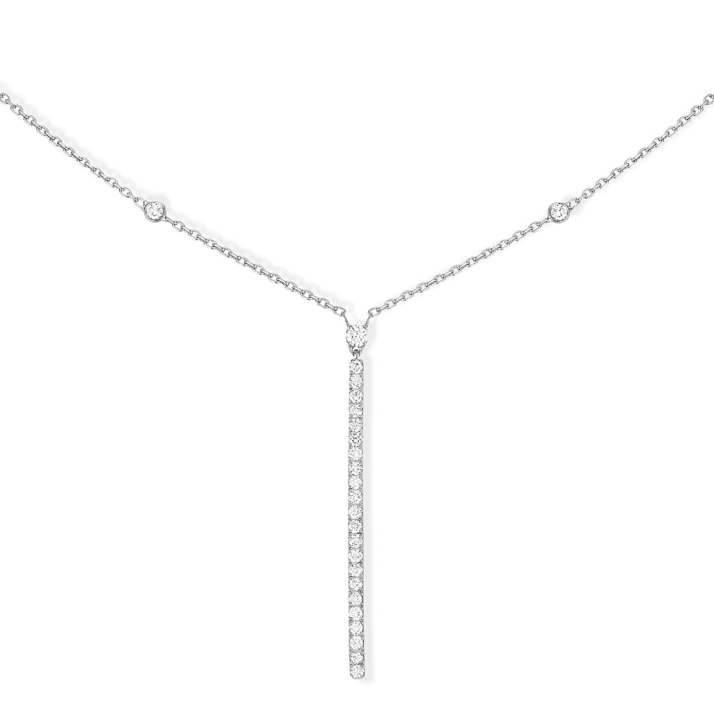 Messika Gatsby Halskette (05448-WG) aus Weißgold mit Diamant