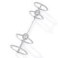 Messika Glam'Azone Double Pavée (05671-WG) aus Weißgold mit Diamant