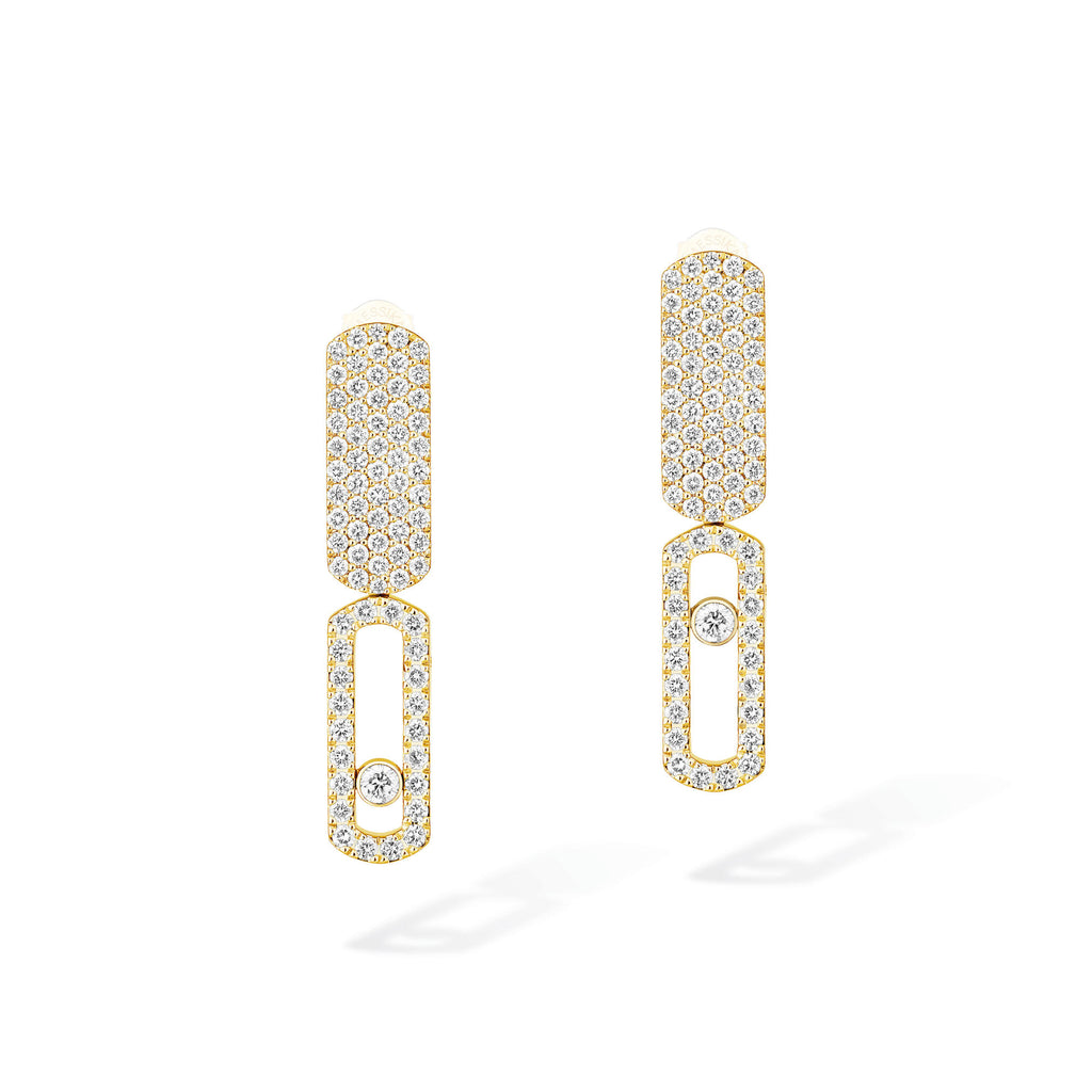 Messika Imperial Move Ohrhänger (13930-YG) aus Gelbgold mit Diamant
