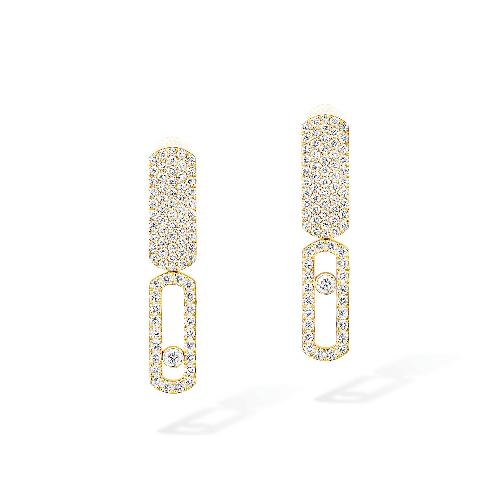 Messika Imperial Move Ohrhänger (13930-YG) aus Gelbgold mit Diamant