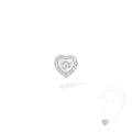 Messika Joy Coeur Ohrstecker (11562-WG) aus Weißgold mit Diamant