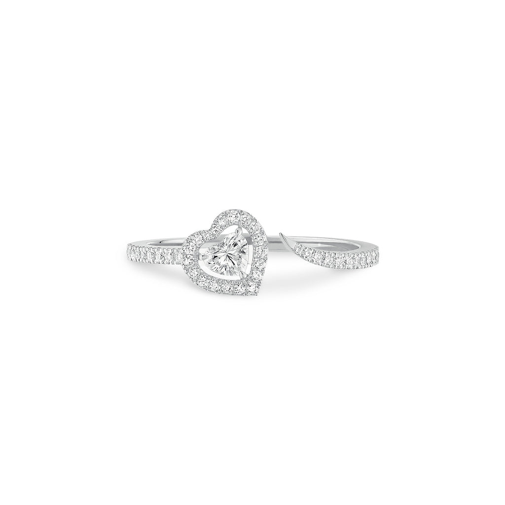 Messika Joy Coeur Ring (11438-WG) aus Weißgold mit Diamant
