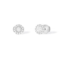 Messika Joy Diamant Ohrstecker (06954-WG) aus Tricolor-Gold mit Diamant