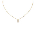 Messika Joy Diamant Poire Collier (05224-YG) aus Gelbgold mit Diamant