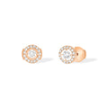 Messika Joy Diamants Ronds X2 Ohrringe (06991-PG) aus Roségold mit Diamant