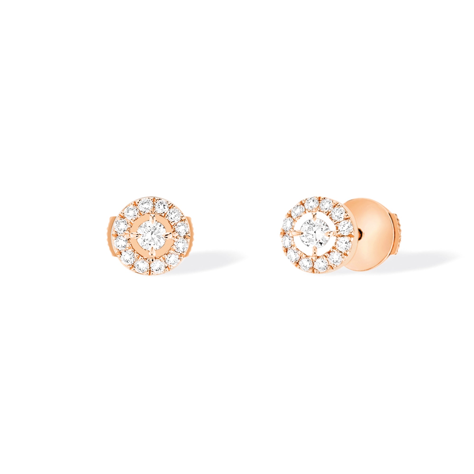 Messika Joy Ohrstecker (06954-PG) aus Roségold mit Diamant