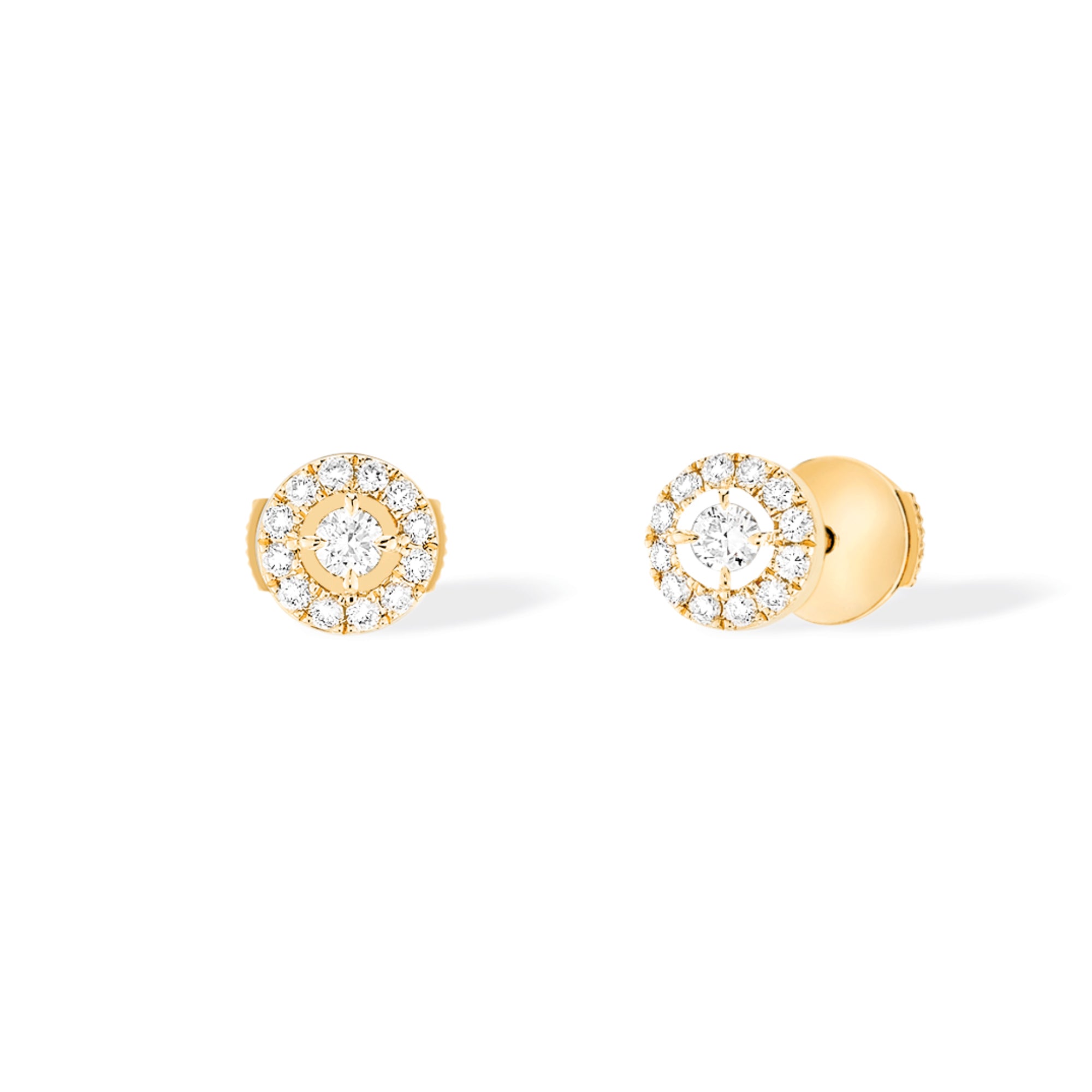 Messika Joy Ohrstecker (06954-YG) aus Gelbgold mit Diamant