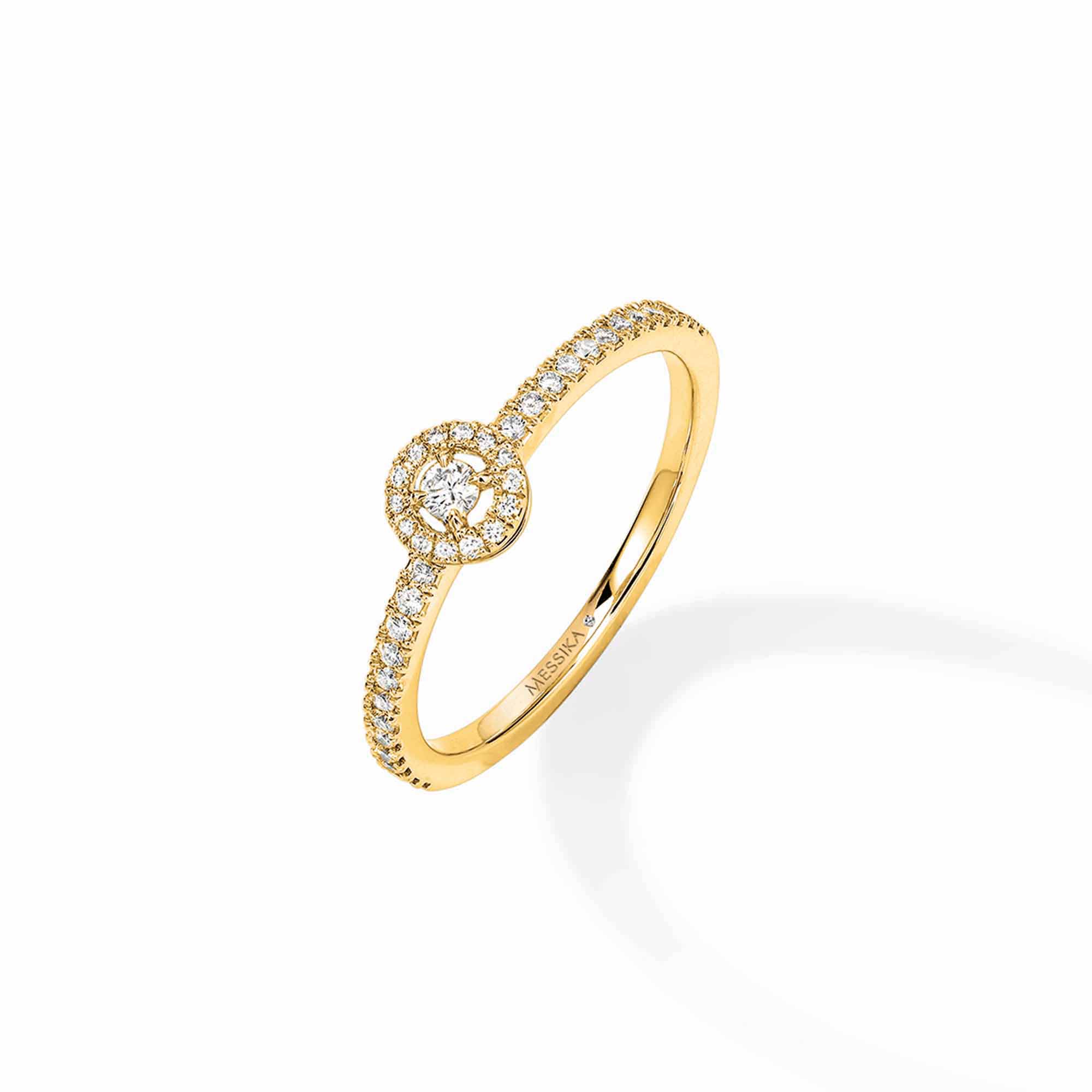 Messika Joy PM Ring (05493-YG) aus Gelbgold mit Diamant