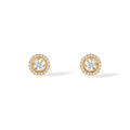 Messika Joy Round Diamonds Ohrringe (04445-YG) aus Gelbgold mit Diamant