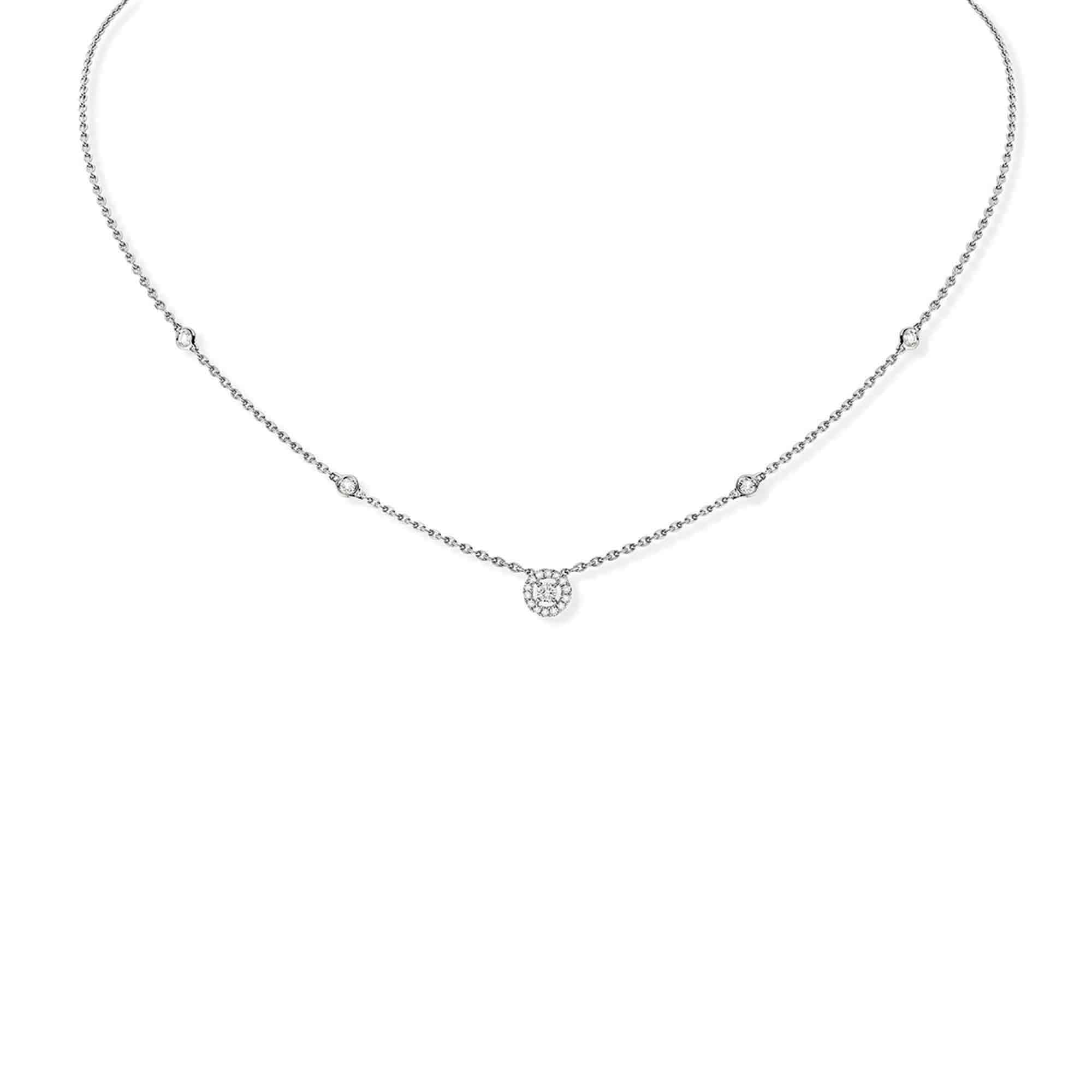 Messika Joy XS Collier (05370-WG) aus Weißgold mit Diamant