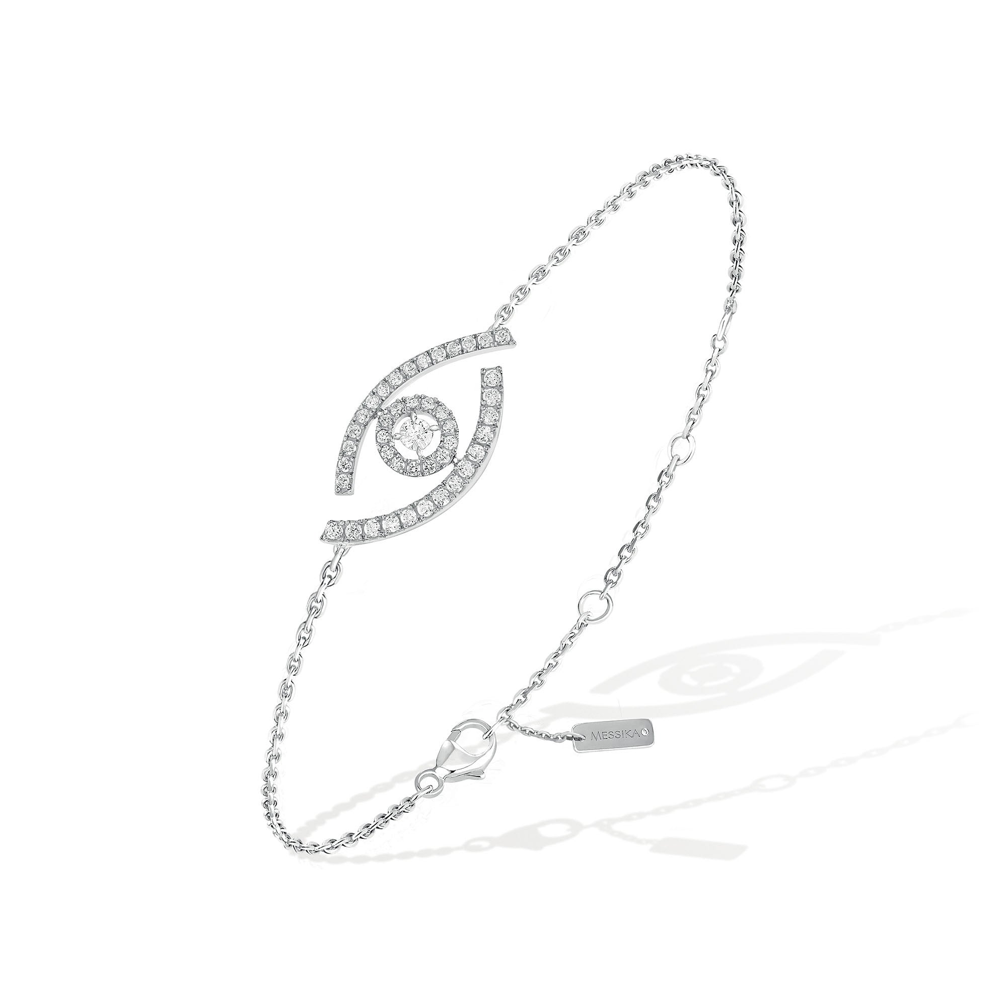 Messika Lucky Eye Armband (10035-WG) aus Weißgold mit Diamant