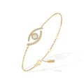 Messika Lucky Eye Armband (10035-YG) aus Gelbgold mit Diamant
