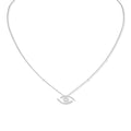 Messika Lucky Eye Halskette (07525-WG) aus Weißgold mit Diamant