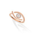 Messika Lucky Eye Ring (10036-PG) aus Roségold mit Diamant