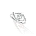 Messika Lucky Eye Ring (10037-WG) aus Weißgold mit Diamant