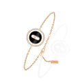 Messika Lucky Move Armband KM Onyx (12318-PG) aus Roségold mit Diamant und Onyx