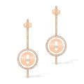 Messika Lucky Move Arrow Ohrring (07516-PG) aus Roségold mit Diamant