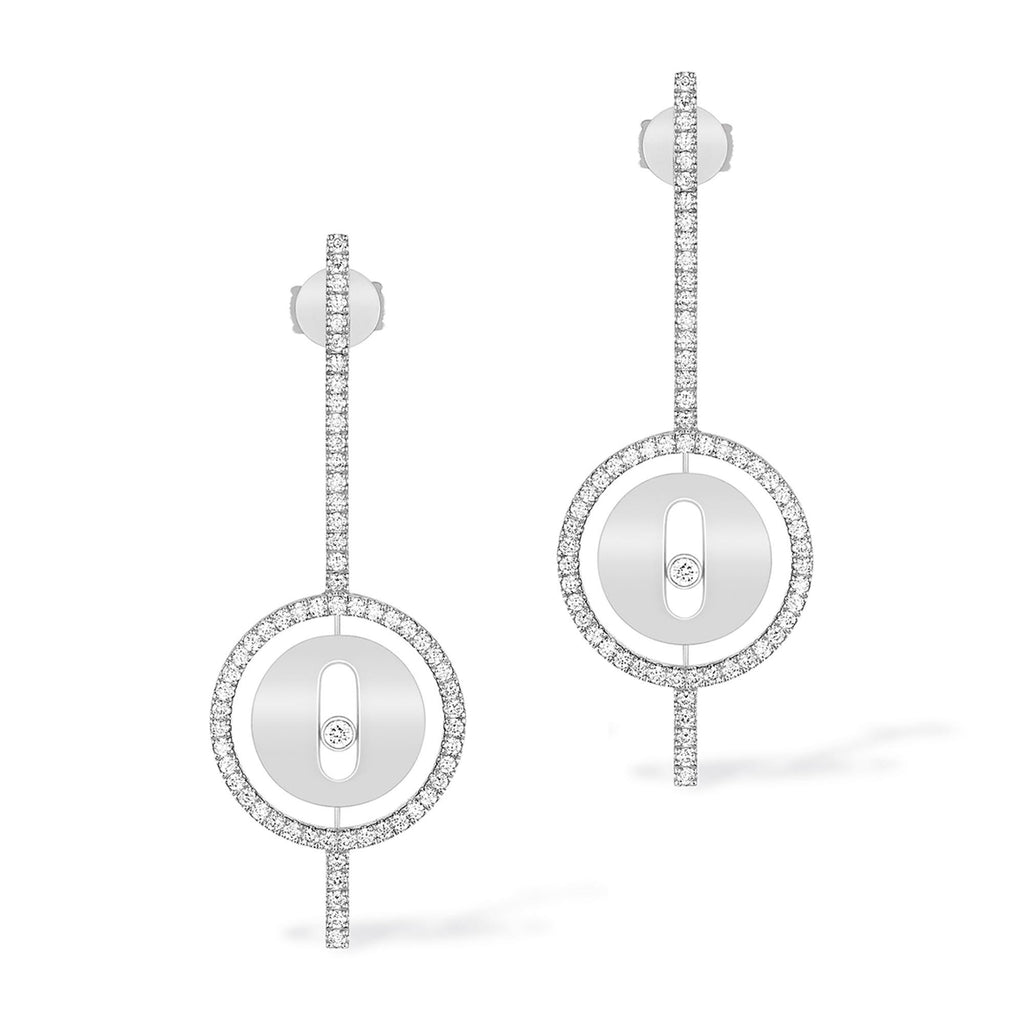 Messika Lucky Move Arrow Ohrring (07516-WG) aus Weißgold mit Diamant