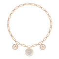 Messika Lucky Move Charms Choker Kette (11972-PG) aus Roségold mit Diamant
