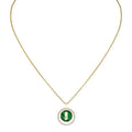 Messika Lucky Move Kette KM Malachit (11585-YG) aus Gelbgold mit Diamant und Malachit