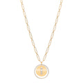 Messika Lucky Move Long GM Collier (10126-YG) aus Gelbgold mit Diamant