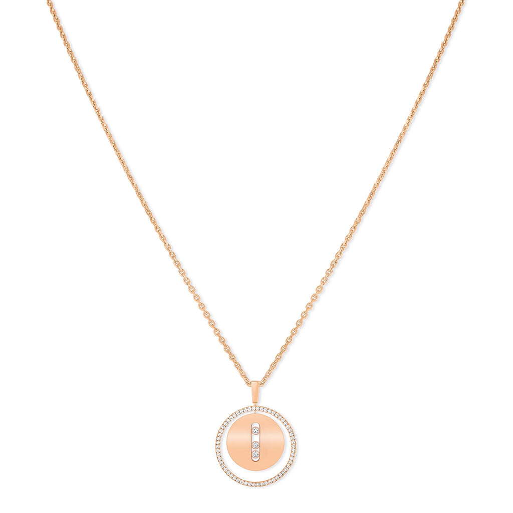 Messika Lucky Move MM Collier (07394-PG) aus Roségold mit Diamant