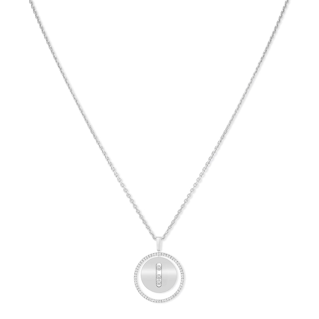 Messika Lucky Move MM Collier (07394-WG) aus Weißgold mit Diamant