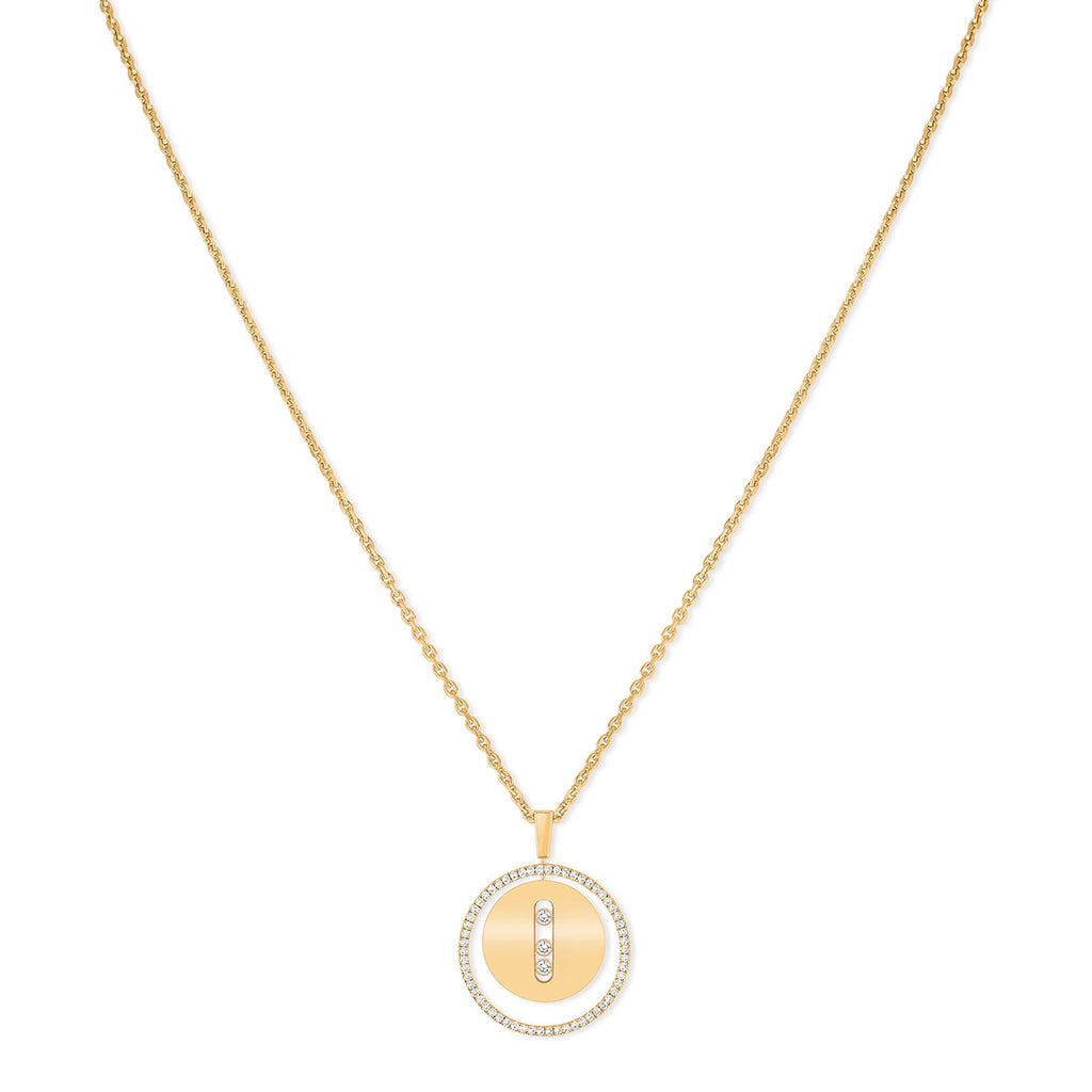Messika Lucky Move MM Collier (07394-YG) aus Gelbgold mit Diamant