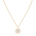 Messika Lucky Move MM Pavé Collier (07395-YG) aus Gelbgold mit Diamant