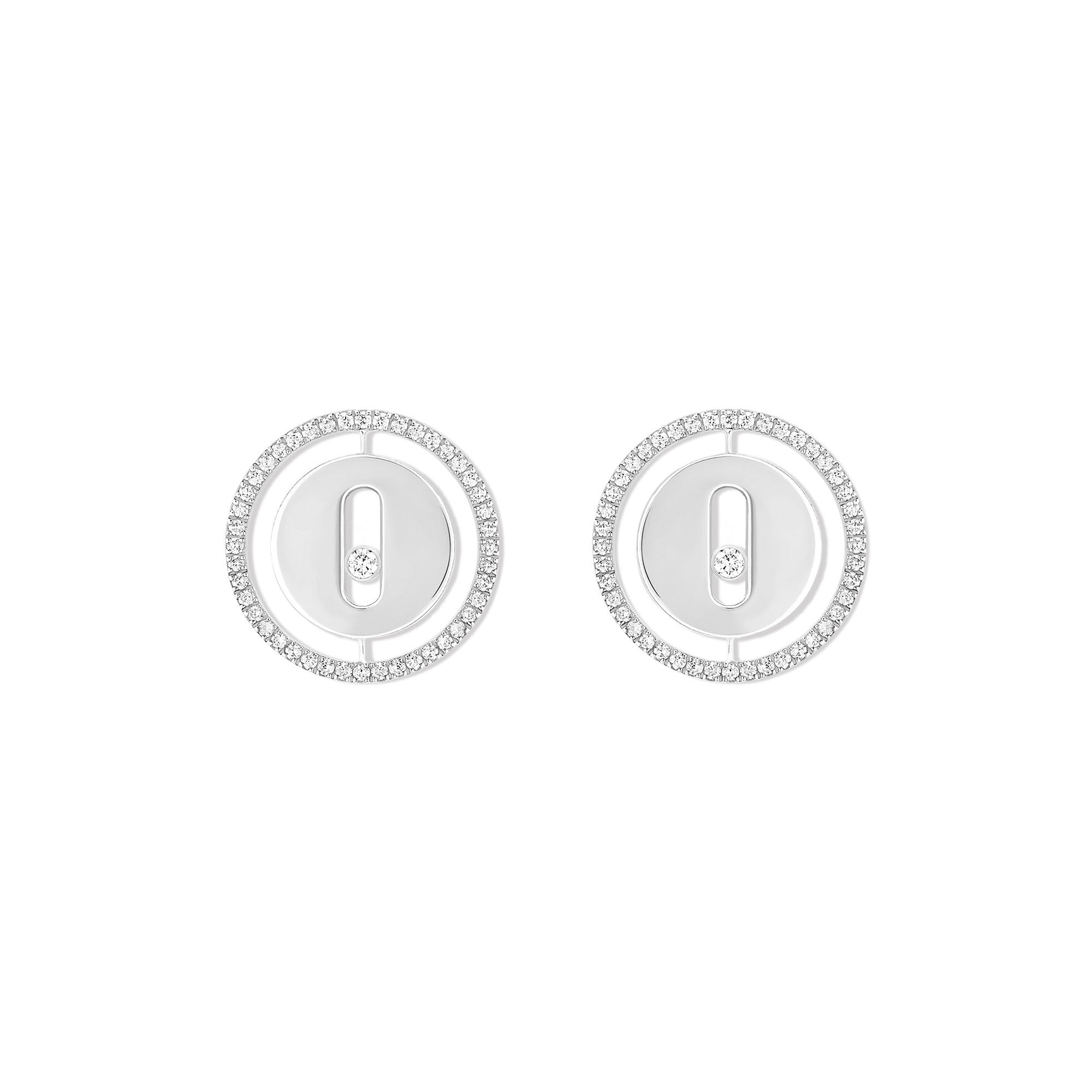 Messika Lucky Move Ohrstecker (11571-WG) aus Weißgold mit Diamant