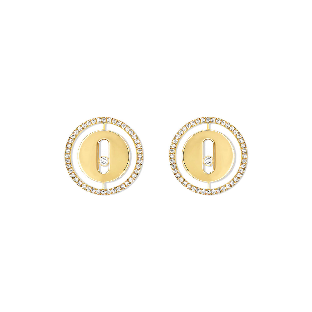 Messika Lucky Move Ohrstecker (11571-YG) aus Gelbgold mit Diamant