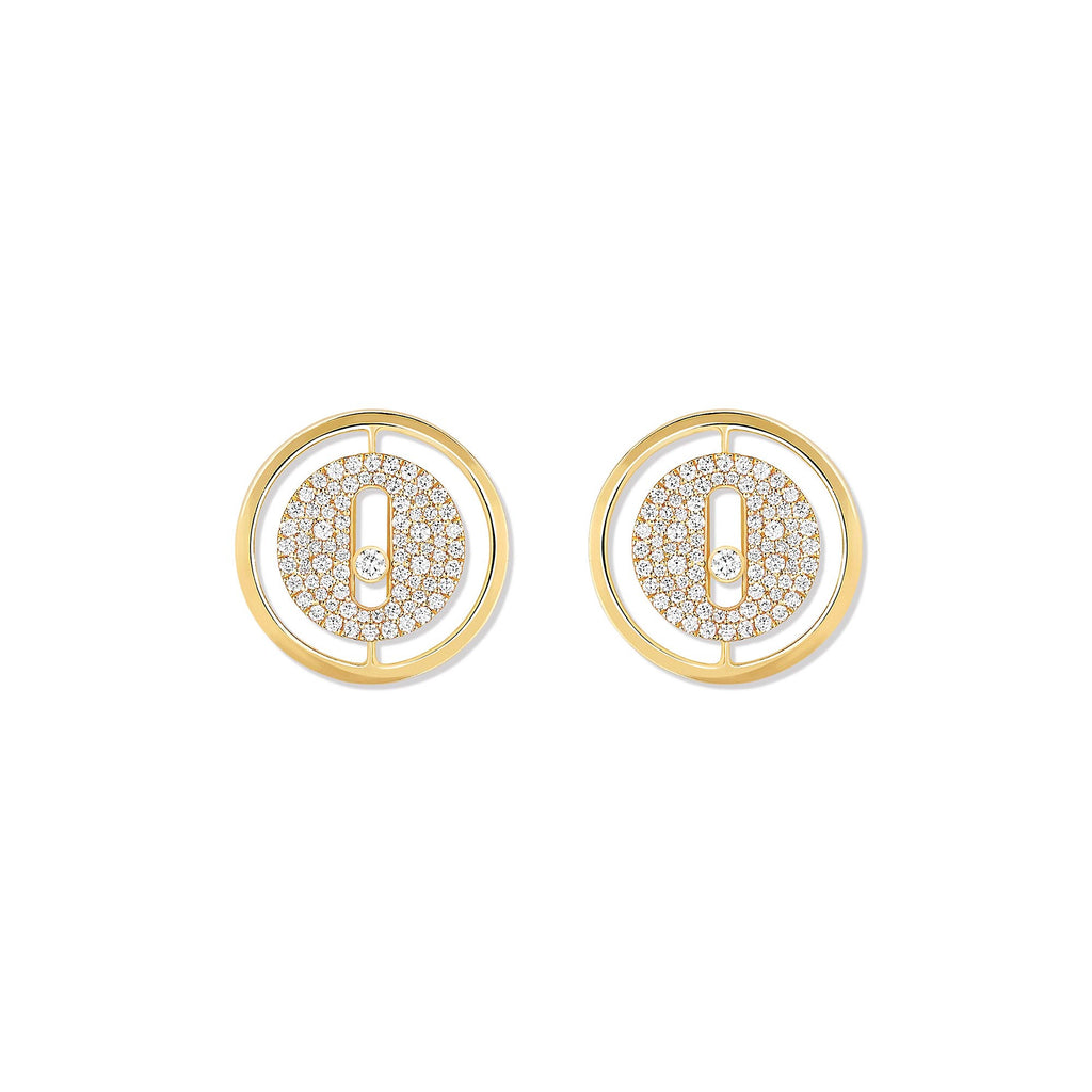 Messika Lucky Move Ohrstecker (11572-YG) aus Gelbgold mit Diamant