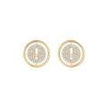 Messika Lucky Move Ohrstecker (11572-YG) aus Gelbgold mit Diamant
