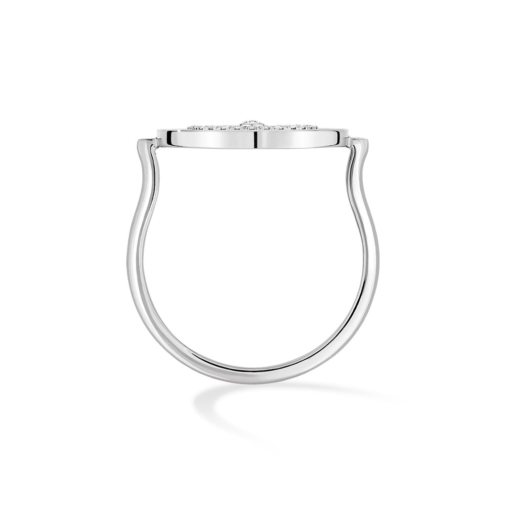 Messika Lucky Move Pavée PM Ring (07534-WG) aus Weißgold mit Diamant