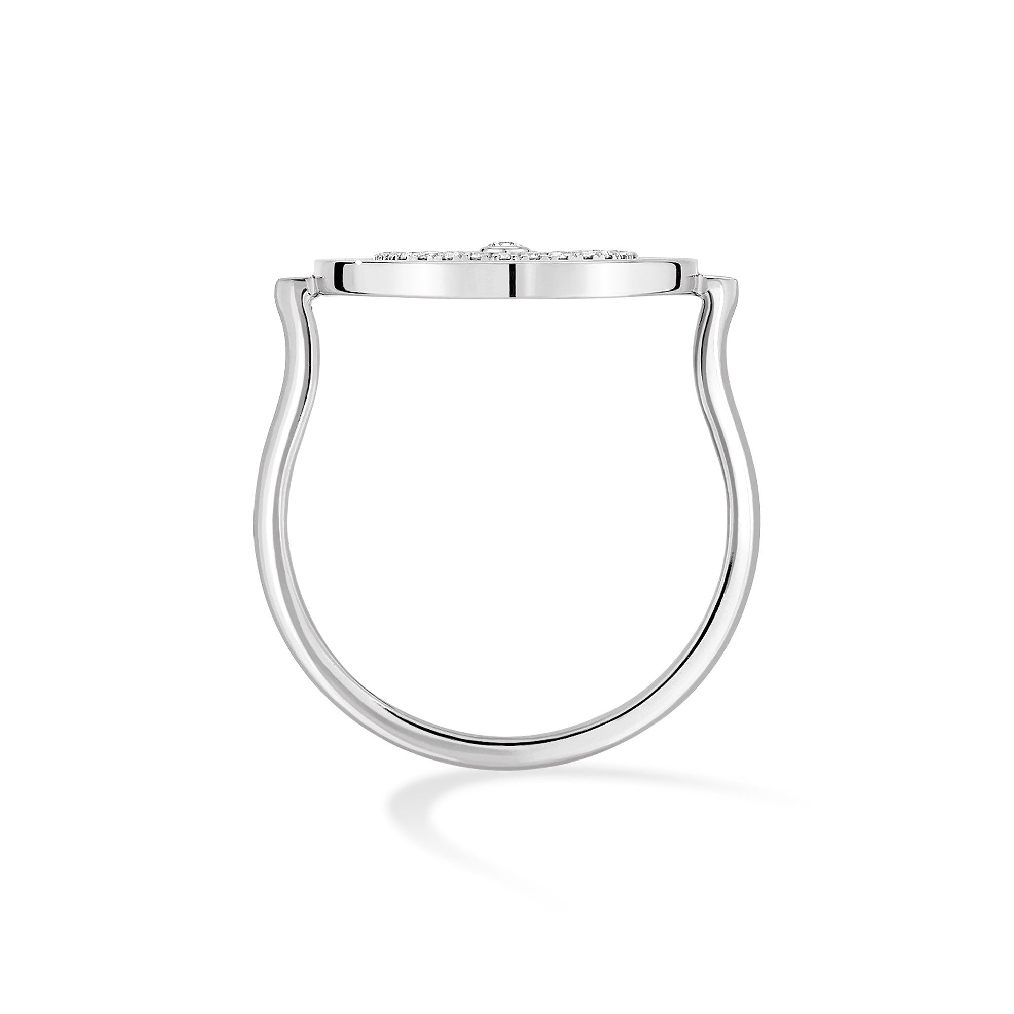 Messika Lucky Move Pavée PM Ring (07534-WG) aus Weißgold mit Diamant