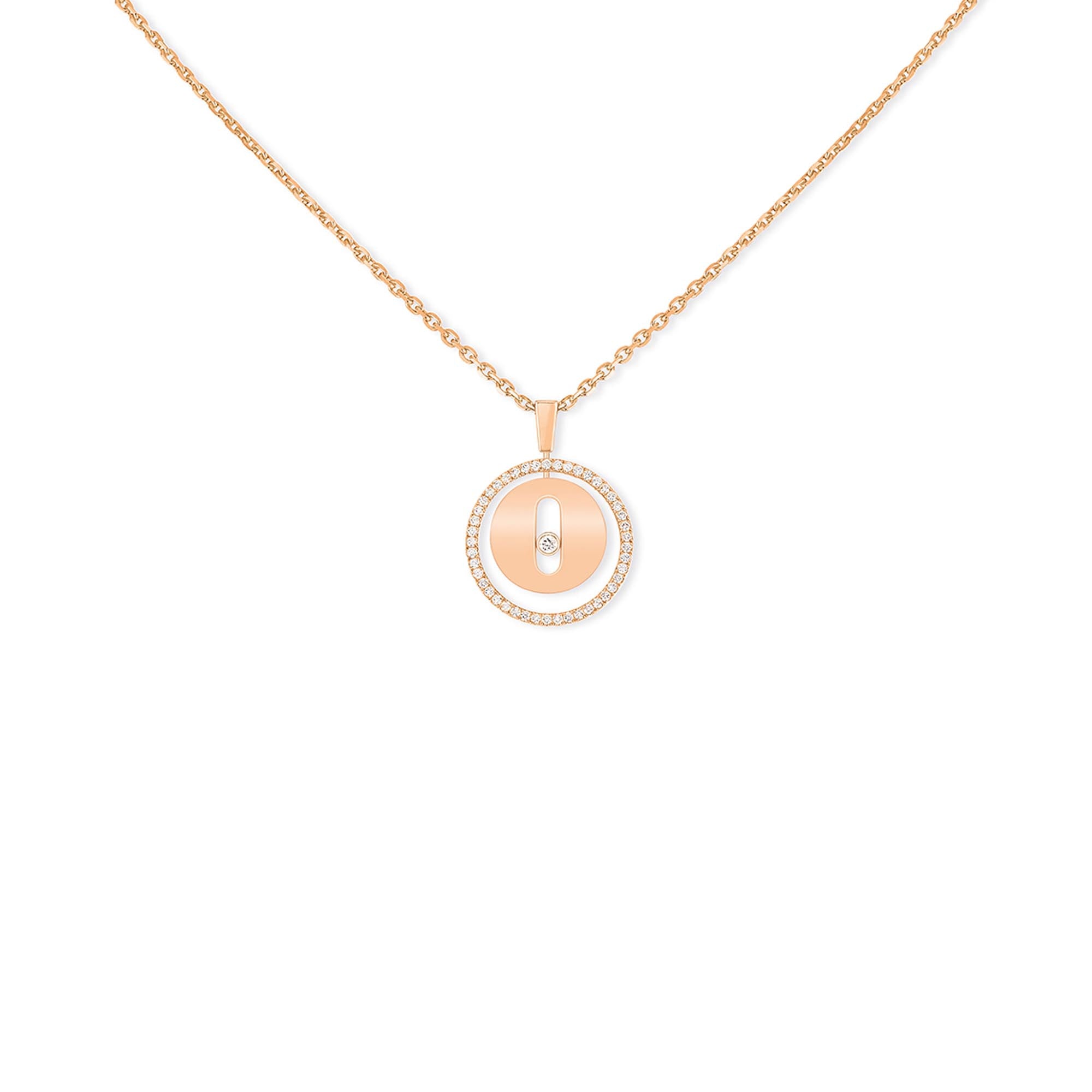 Messika Lucky Move PM Collier (07396-PG) aus Roségold mit Diamant