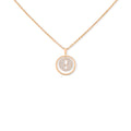 Messika Lucky Move PM Pavé Collier (07397-PG) aus Roségold mit Diamant