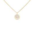Messika Lucky Move PM Pavé Collier (07397-YG) aus Gelbgold mit Diamant
